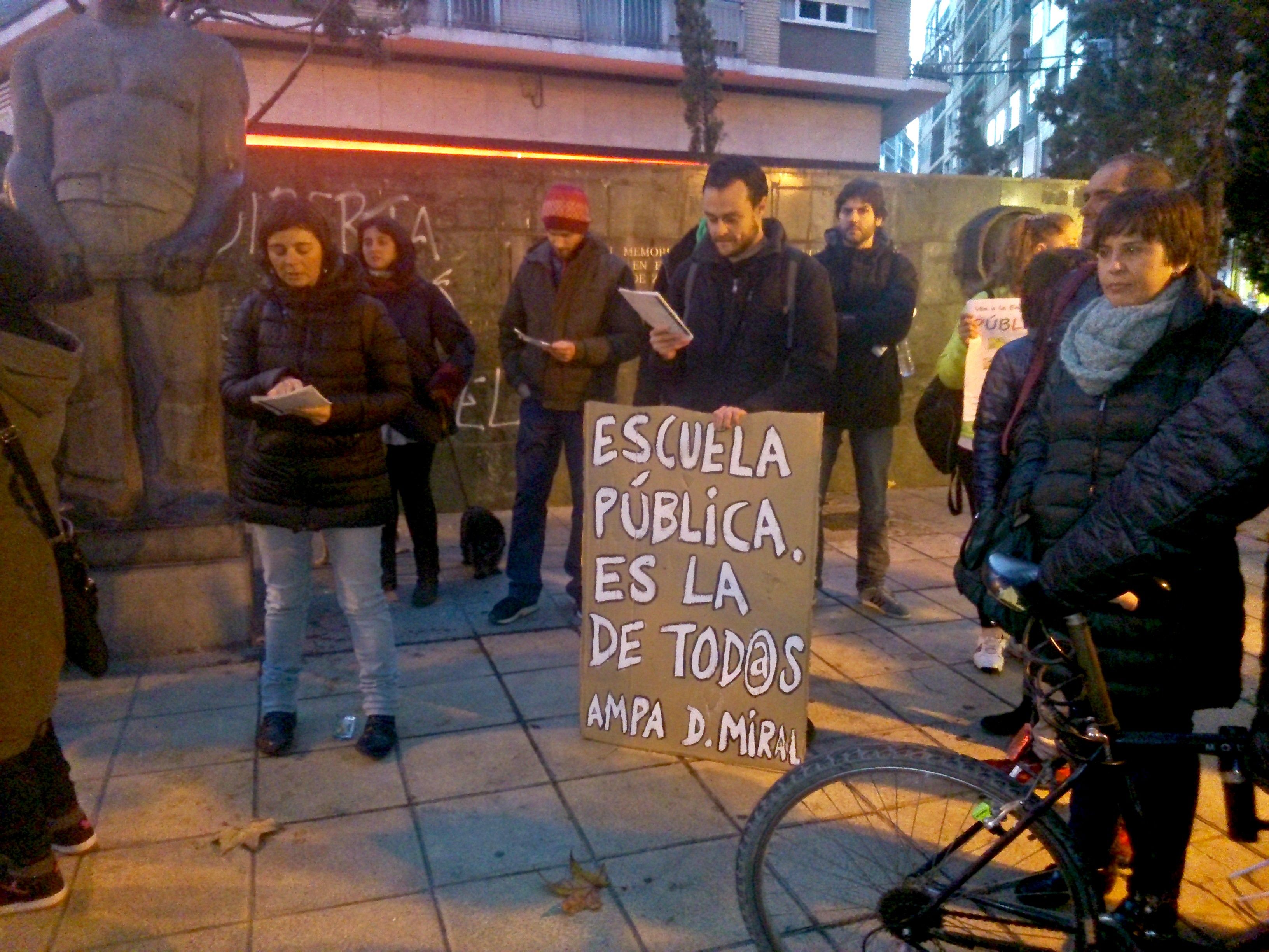 La escuela pública de Torrero, por la racionalización de los conciertos educativos