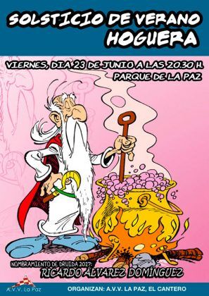 Cartel Solsticio de Verano en Torrero