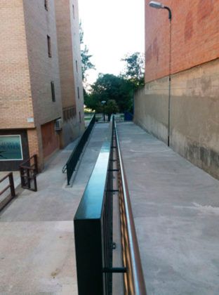Rampa escaleras Alfredo Balaguer