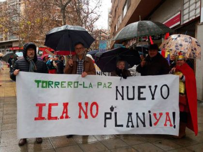 Manifestación contra el ICA 4 de febrero de 2018