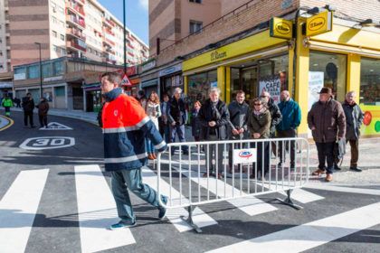 Inauguración calle Oviedo Zaragoza