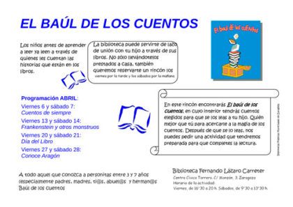 El Baúl de los Cuentos Biblioteca Torrero