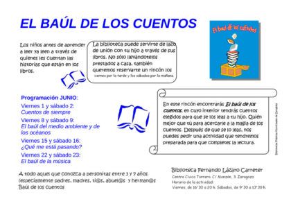 Baúl de los Cuentos Junio 2018