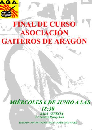 Fin de Curso Gaiteros de Aragón 2018