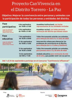 Proyecto Canvivencia Torrero-La Paz 2018