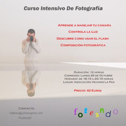 Curso de Fotografía Octubre 2018