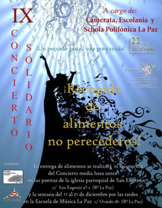 IX Concierto Solidario Escuela de Música la Paz 2018