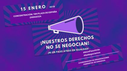 Concentración #NiUnPasoAtrás