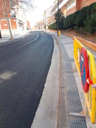Renovación Asfaltado Calle Moyano 28-02-2019