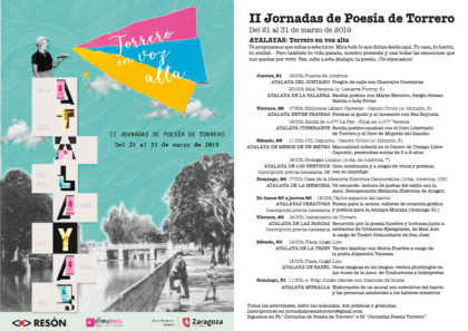 II Jornadas de Poesía en Torrero 2019
