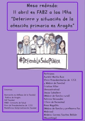 Mesa redonda salud pública 09-04-2019