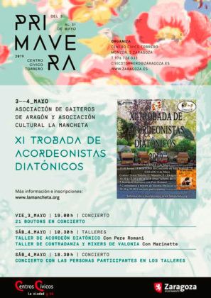 Programación Primavera 2019 Centro Cívico de Torrero