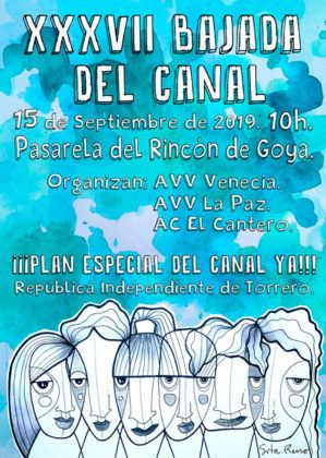 Cartel XXXVIII Bajada del Canal