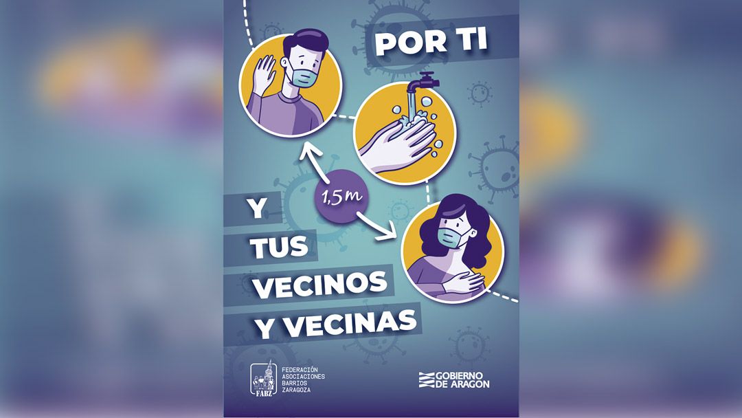 La FABZ lanza la campaña de concienciación «3M CONTRA EL COVID»