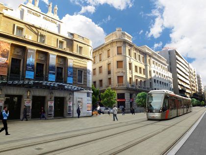 Una plataforma vecinal pide prolongar la segunda línea del tranvía hasta Oliver-Miralbueno y Valdefierro