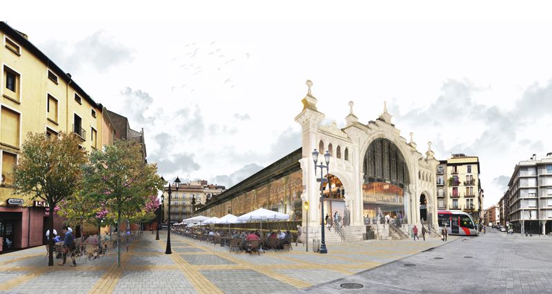 El Plan Director del Mercado Central conserva su arquitectura e incorpora servicios en el entorno