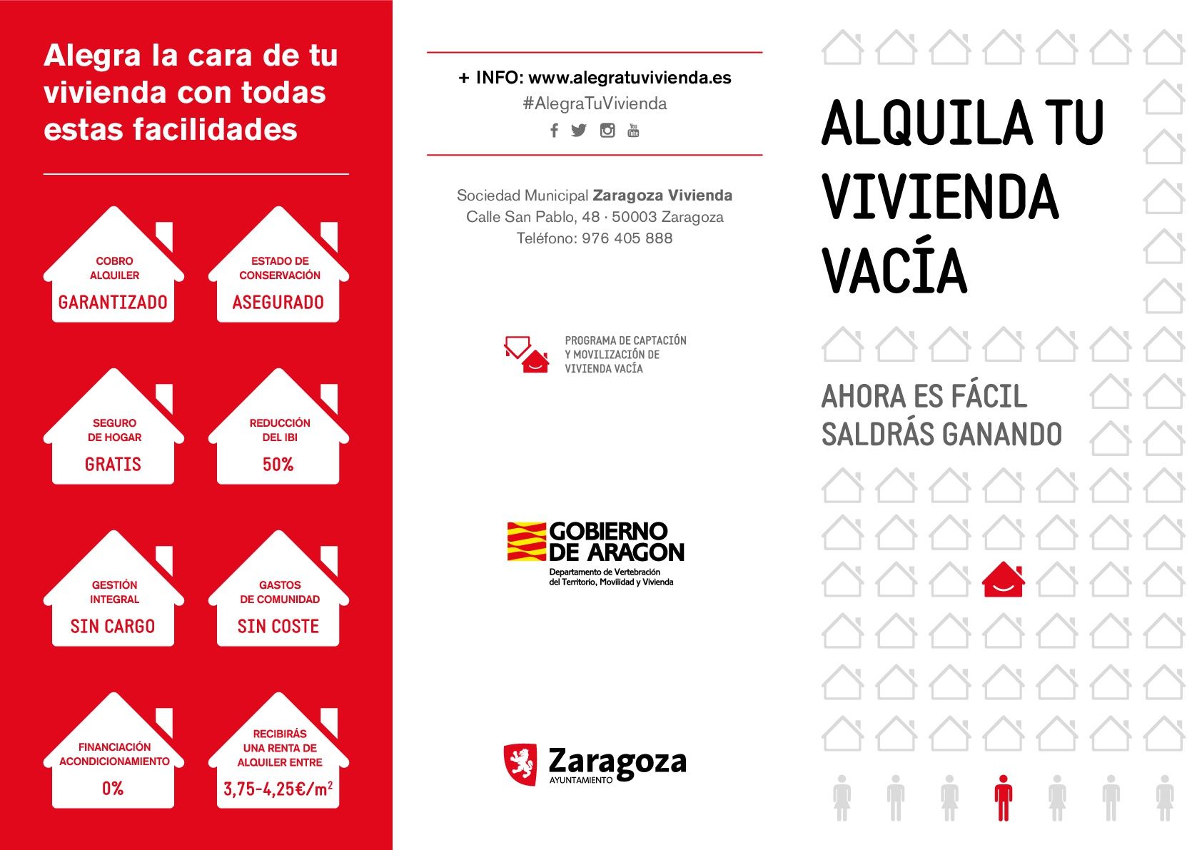 Este lunes, charla informativa sobre los planes de rehabilitación y alquiler de Zaragoza Vivienda