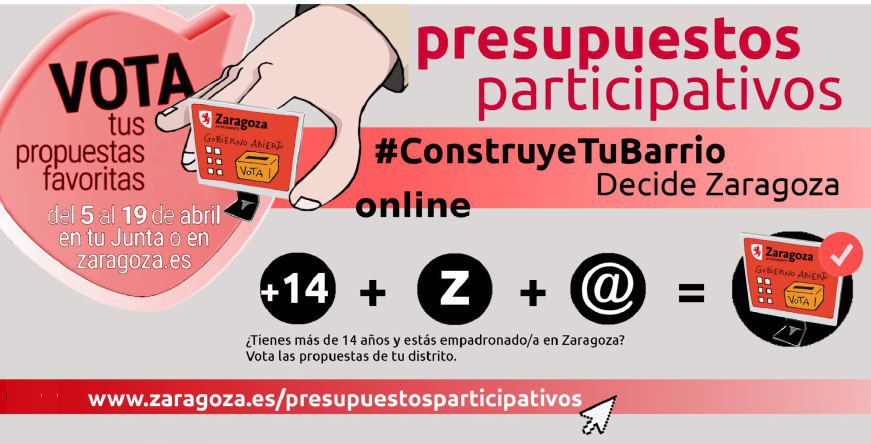 Votación de los proyectos de los presupuestos participativos del Distrito
