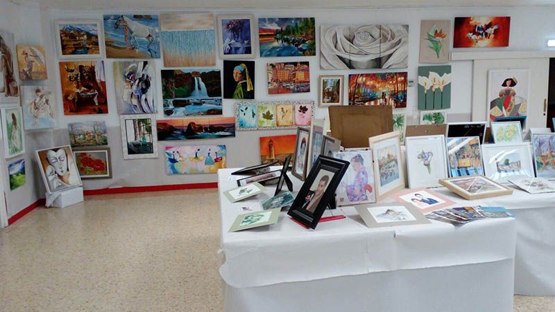 Exposición de fin de curso de los Talleres de Arte La Paz