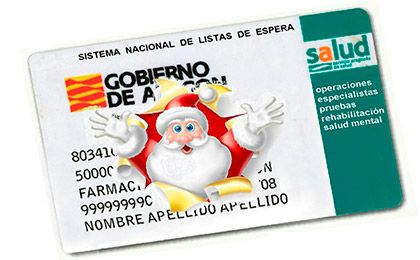 Concentración en protesta por las listas de espera