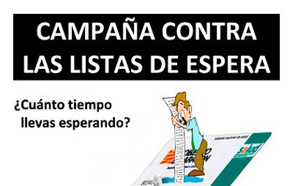 Concentraciones de la campaña contra las listes de espera