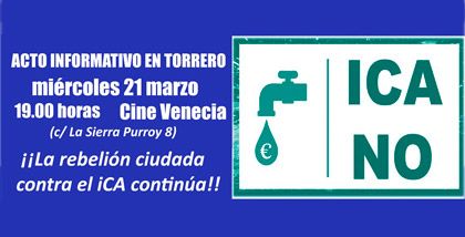Acto informativo sobre el ICA en Torrero