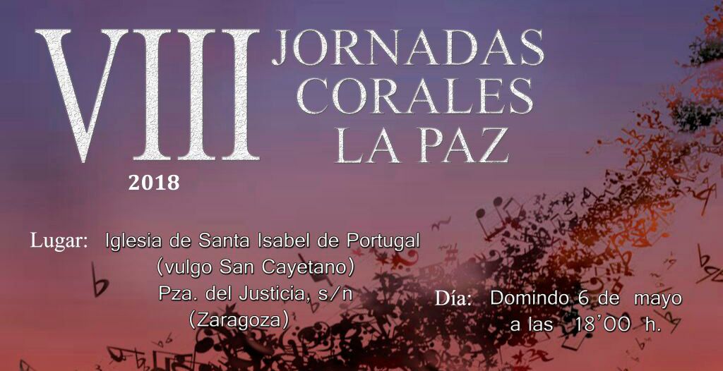 VIII Jornadas Corales La Paz