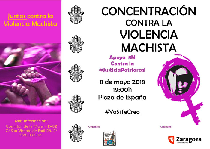 Concentración Contra la Violencia Machista 08-05-2018