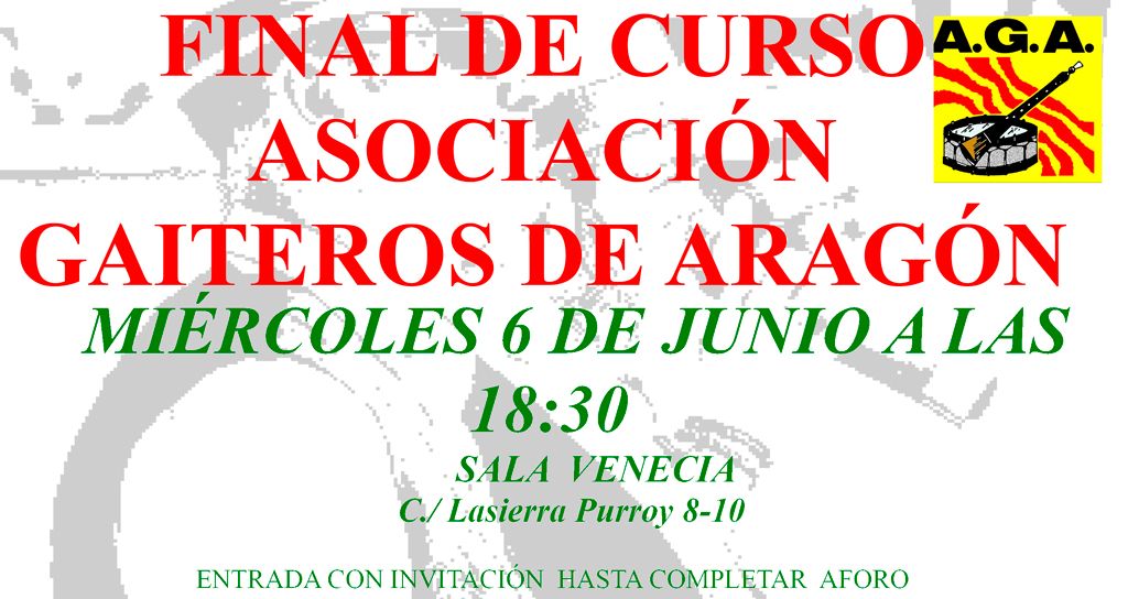 Final de Curso Asociación Gaiteros de Aragón