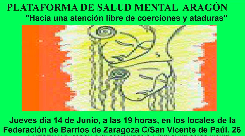 Jornadas de la Plataforma de Salud Mental Aragón