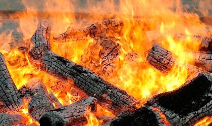 Hoguera del solsticio de verano 2018
