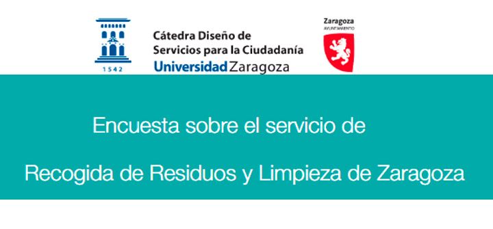 Encuesta sobre el servicio de Recogida de Residuos y Limpieza de Zaragoza