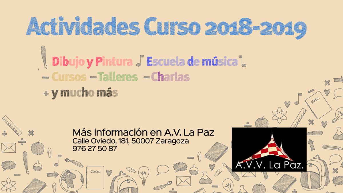 Actividades A.V. La Paz 2018-2019