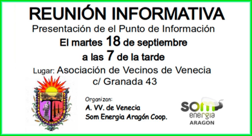 Punto Informativo para el Ahorro energético en Torrero