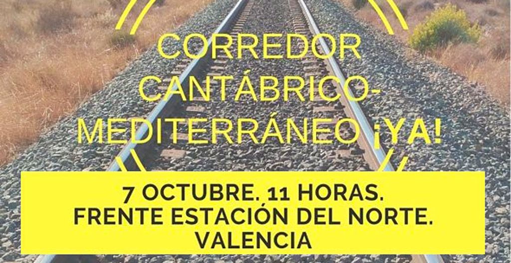 La FABZ se suma a una manifestación por el Corredor Cantábrico-Mediterráneo