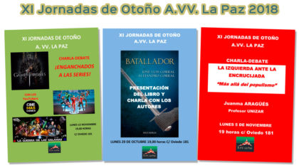 Programación de las XI Jornadas de Otoño A.VV. La Paz item-thumbnail