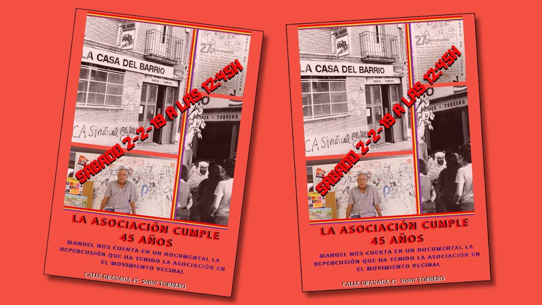 45 aniversario de la Asociación Vecinal Venecia-Montes de Torrero