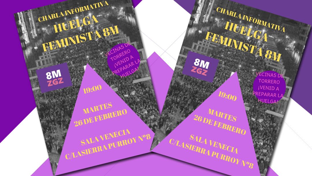 Charla informativa sobre el 8M de 2019