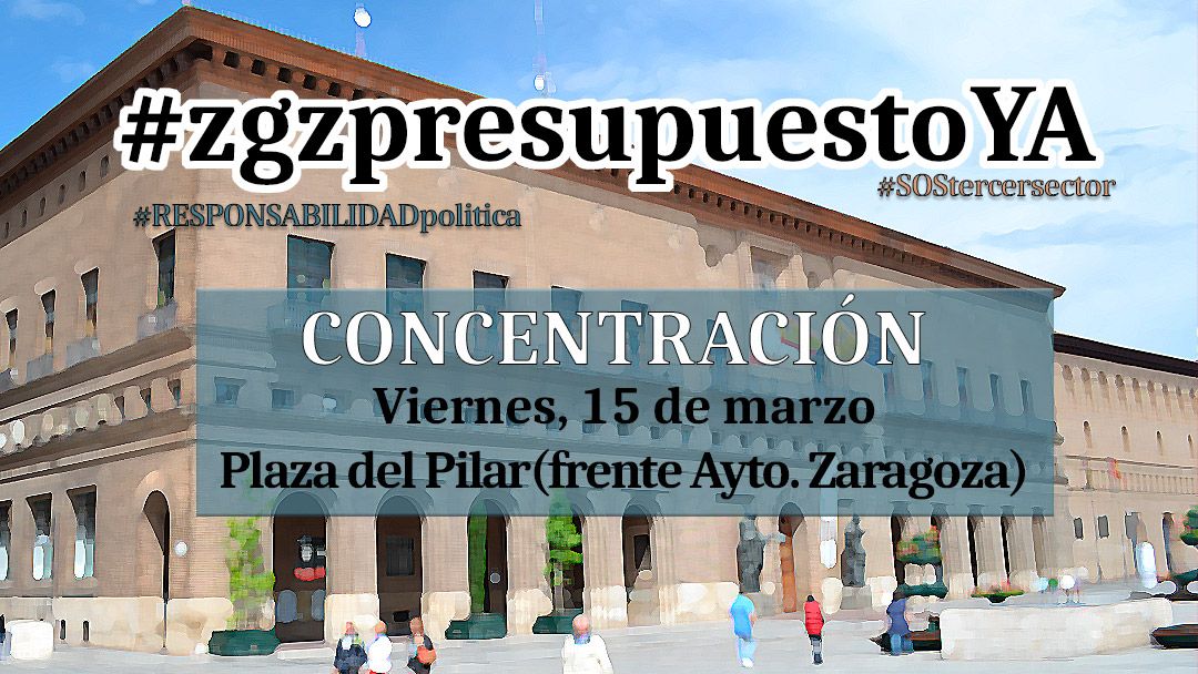 URGENTE: 15 de marzo concentración para exigir presupuestos municipales
