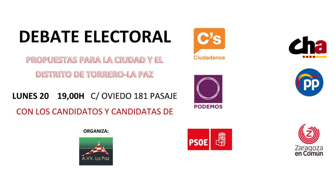 Debate Electoral en La Paz: Municipales 2019