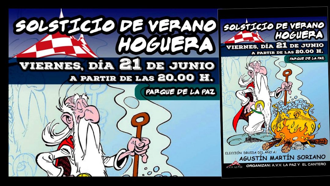 Solsticio de verano en La Paz: hoguera y elección del Druida del año 2019