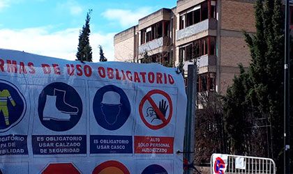 Comienza el derribo del Colegio Lestonnac