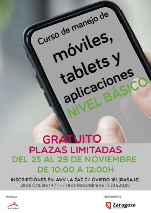 Formación Brecha Digital: Cursos de móviles en La Paz