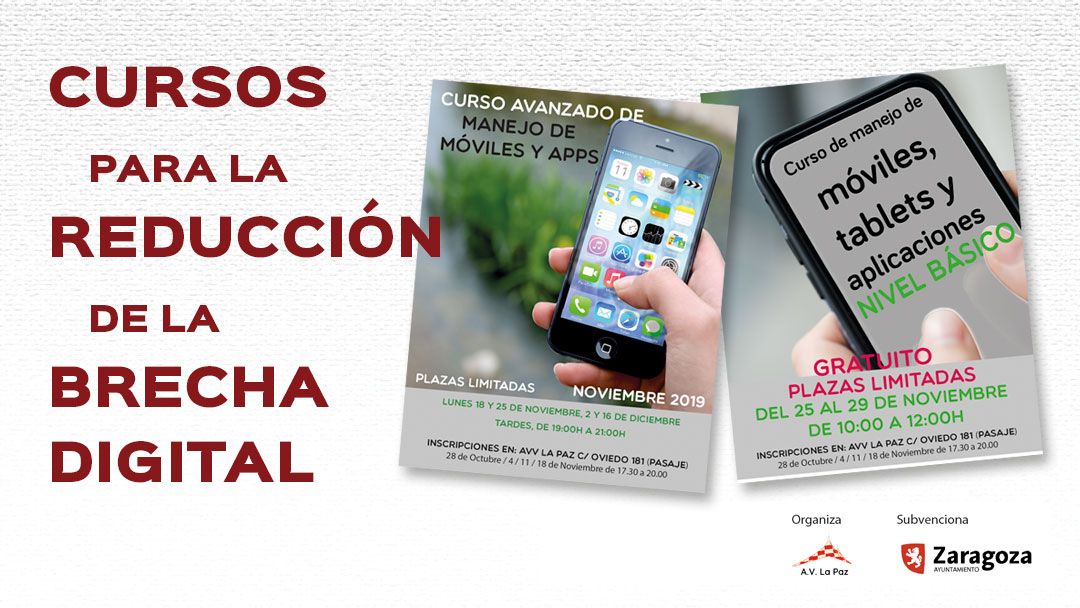 Formación Brecha Digital: Cursos de móviles en La Paz