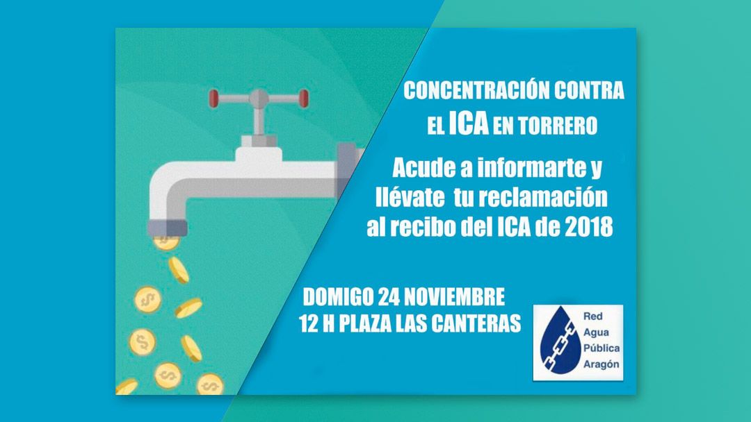 24 de noviembre: Concentración contra el ICA en Torrero