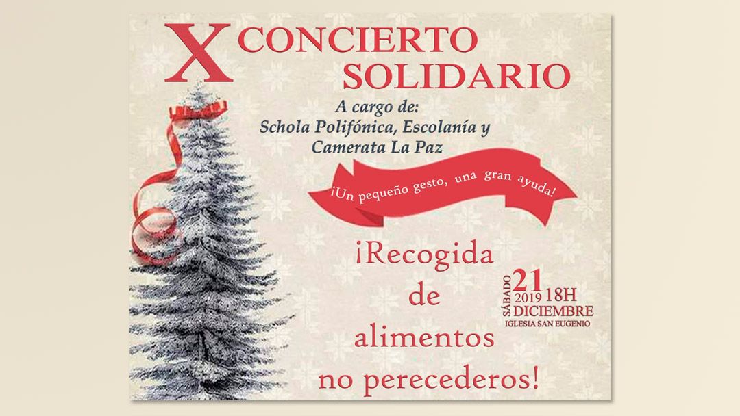 X Concierto Solidario La Paz