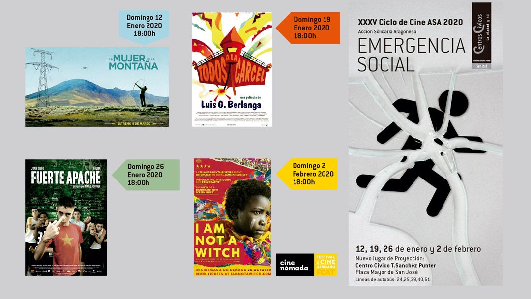 XXXV Ciclo de Cine ASA 2020: Emergencia Social