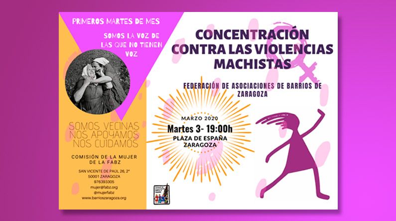 Concentración contra las Violencias Machistas 03-03-2020