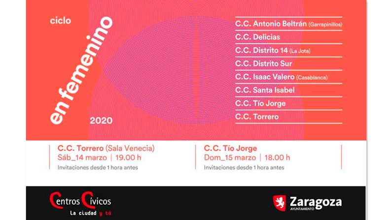 El Ciclo En Femenino 2020 llega a Torrero