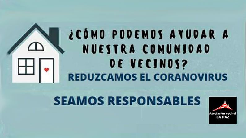 Recomendaciones contra el coronavirus en tu comunidad